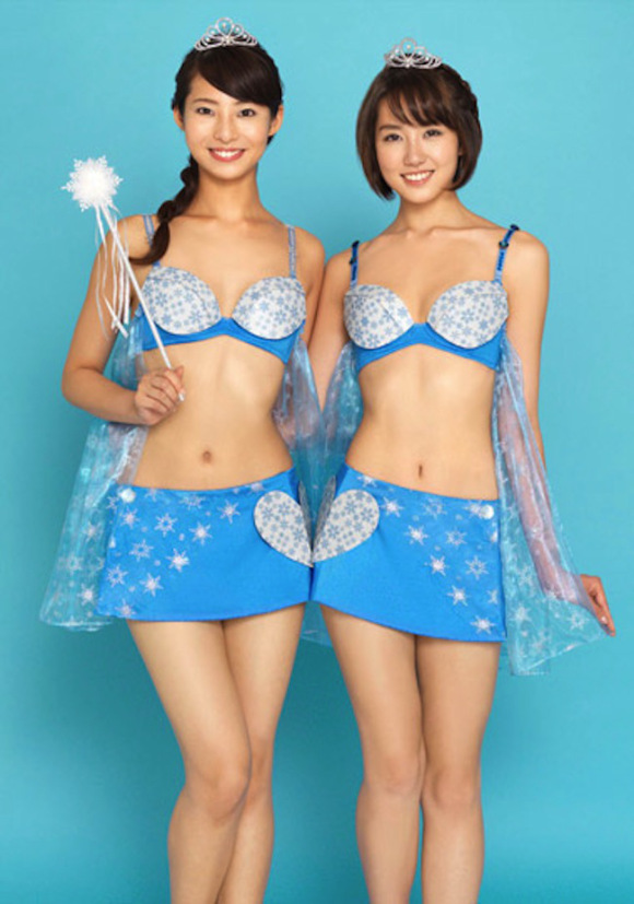 Two woman showing a "Close Sisters Bra"