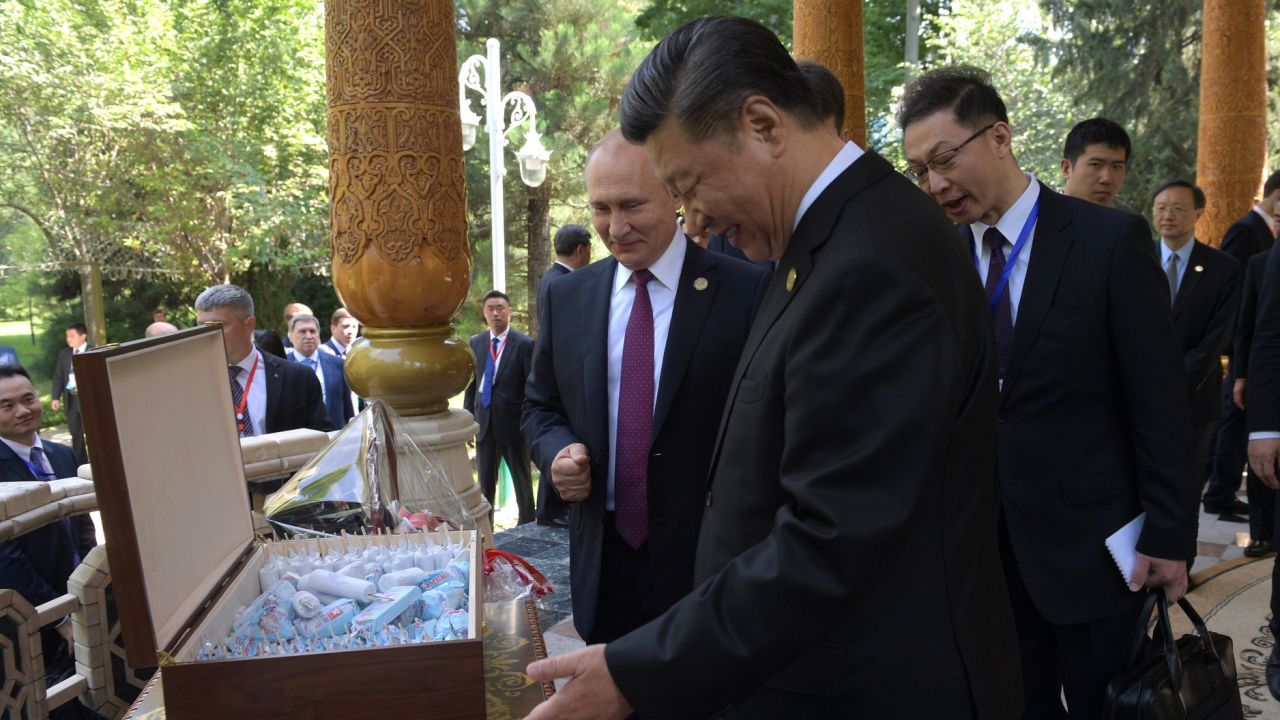 Chinese leader Xi Jinping celebrated his 66th birthday alongside Russian President Vladimir Putin in the Tajik capital Dushanbe in 2019
